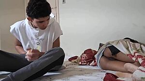 skinny tall cougar narrow ass fucked interracial after college