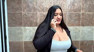 curvy tetona milf boss rides employee cock at work