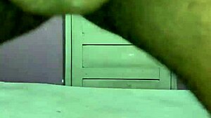 Hot Young Brunette's Big Ass Cock Gets Intense Solo Handjob