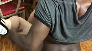 Curious thick white girl roughly handled and dominated by mysterious bbc thug encounter