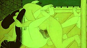 Vintage Erotic Illustrations Capture Antique Cartoon Sensuality in Retro Style