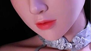 i strip this sexy asian silicone fuck doll wife