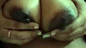 Desi bhabhi pumps her massive lactating tits spraying milk everywhere you gotta see this!