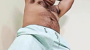 brazilian bear yuri gaucho hairy xxl cock huge handjob cumload pov