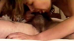 After he fucks my pussy deep i slurp stepbro's huge cock clean 😩 big load dripping out already 💦