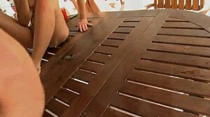 we're that exhibitionist couple fucking publicly during spring break flashing our cumshots everywhere