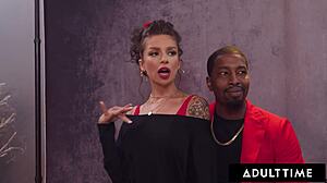 coworkers naughty xmas vintage shoot uh turned wild orgy!