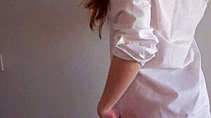 Fucking big ass wife POV doggy handjob cowgirl creampie orgasm - programmerswife