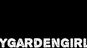 dirtygardengirl rips tracksuit for wild self anal fisting and prolapse amid forest