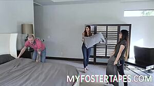 Elle Voneva's Candid Bedroom Bend-Over For Asian Adoption Sex Tape