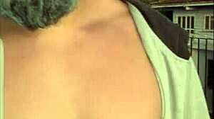 she tests if grandpa's cock still rises for her sloppy deepthroat gag