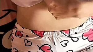 Hot Colombian Chick Gets Aroused Watching Porn Video Solo