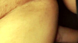 double vaginal creampie from husband and friend in living room slutty