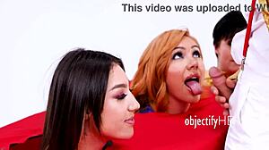 these teens play games then get fucked free in group show