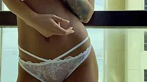 gorgeous monika fox looks so horny in that new lingerie i just wanna pose with her big fake tits forever