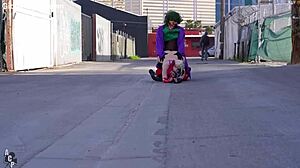 Joker pounds Harley Quinn's huge ass!