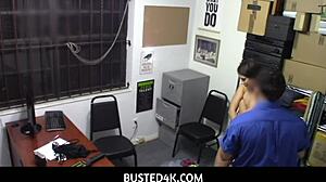 i got busted shopliftin an now this officer's rough fuckin my tight teen body natalie porkman...