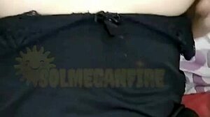 Hey pregnant redhead, milk those tits with dildo on bed