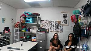 Ready for backroom threesome blowjobs with those busty milfs?