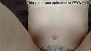 pure joy on married woman's face as young stud fucks her juicy pussy creampie and keeps pounding