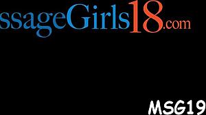 Nasty Oiled Teen Enjoys Hardcore Cock In Every Hole