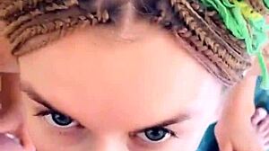 Lucky guy pounds mia bandini's tight asshole doggystyle pov to passionate creampie