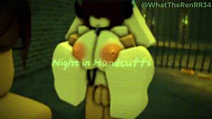 i feel the thrill in handcuffs during cuckold night