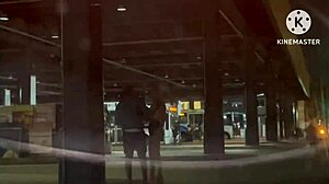 ESPOSA FUCKS STRANGER ON LIGHT HIGHWAY OUTDOOR CUCKOLD