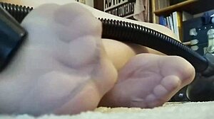 wanna watch italian milf vacuum naked with her hairy pussy out?