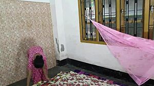 Dunzo lad pounds curvy Indian bhabhi?