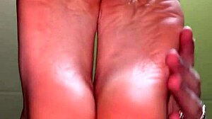 Cash for White Girl's Sexy Socked Feet Toes