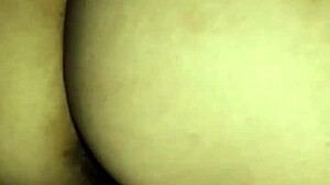 close up cowgirl rides huge cock with anal plug stretching her ass