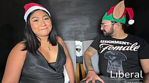 Hotwife's plump ass lures her hubby's best buddy