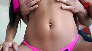 Santy Pounds Hot Big-Ass Latina Candy Queen Hard