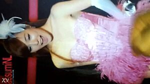 Tiffany Lady Marmalade Takes Hot Clothed Cumshot Blast