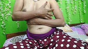 indian bhabhi's wedding night heats up with intense homemade action on ranch