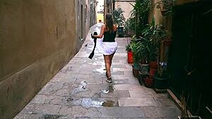 I Fucked Blonde In Public Barcelona Streets