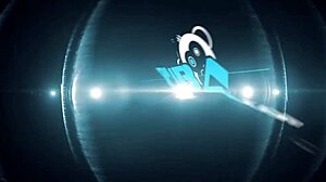 Alix Lynx celebrates her birthday with a steamy double blowjob on big cocks cumshot finish