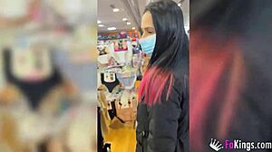 shameless latina valen pink bent over public in madrid for hardcore doggystyle pounding 😈🔥