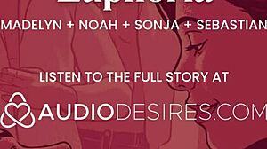 Fingered Licked Creampied by Stranger While Hubby Watches Swingers Club Orgy