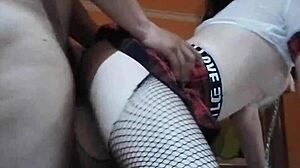 amateur teen 18+ prostitute takes anal pounding from hubby