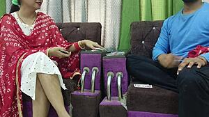 stepsis bhabhi lost the card game n now her tight pussy's gettin punished hard!!