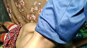 पंजाबी आंटी प्रेमी के लिए बड़े बूब्स खोलकर होटल में गरम चुदाई