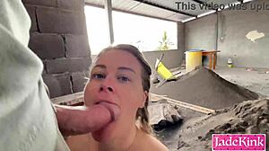 POV Big Ass Slut Doggy Pounded Construction Site