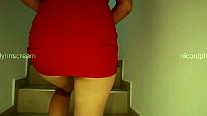 feeling so lonely on christmas eve i crave neighbor's cock deep in my tight anal hole during sensual homemade pov fuck