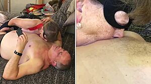 Granny Carmens elastigirl cosplay deepthroats hardcore cock sucking