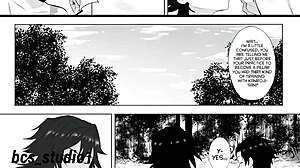 Demon Slayer Giantess Grows Massive Breasts and Huge Cock