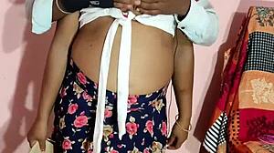 Desi chubby bhabhi bent over doggystyle in hotel by boss cumshot closeup?