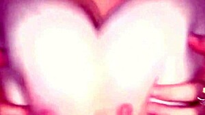 enjoying titfuck with wife's massive stepsister tits