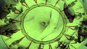 Vintage erotic art showcases hairy retro beauties